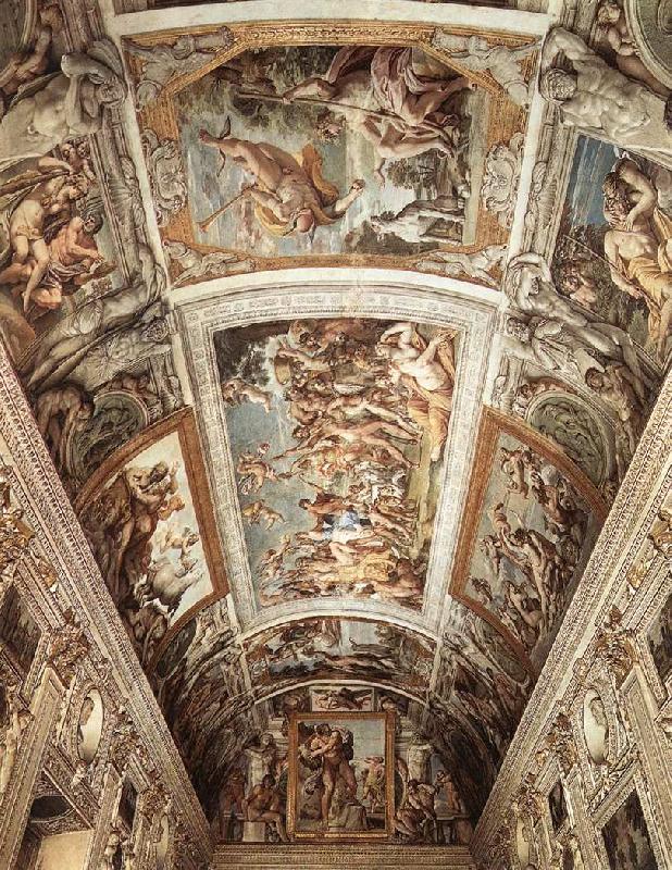 CARRACCI, Annibale Ceiling fresco dfg oil painting image